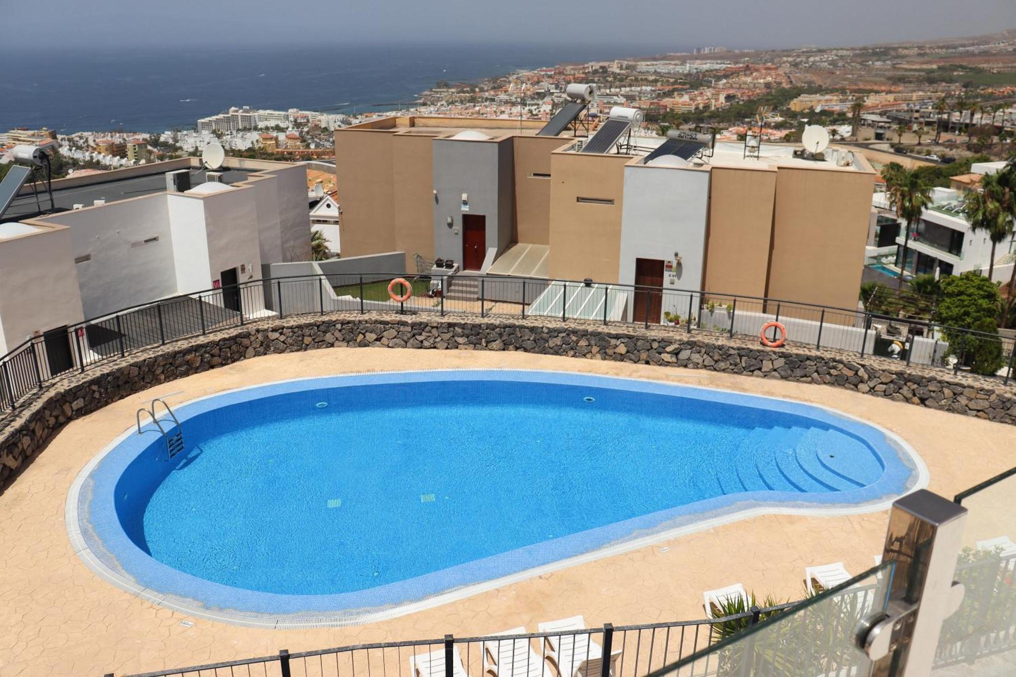 Azure Sky Villa - Panoramic Ocean View, Luxury, San Eugenio Costa Adeje  Extérieur photo